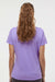 Adidas A431 Womens UV Protection Short Sleeve Polo Shirt Light Flash Purple Model Back