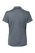 Adidas A431 Womens Basic Short Sleeve Polo Shirt Onix Flat Back