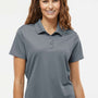 Adidas Womens UV Protection Short Sleeve Polo Shirt - Onix - NEW