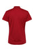 Adidas A431 Womens Basic Short Sleeve Polo Shirt Power Red Flat Back