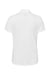 Adidas A431 Womens Basic Short Sleeve Polo Shirt White Flat Back