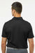 Adidas A580 Mens Micro Pique Short Sleeve Polo Shirt Black Model Back