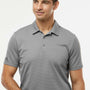 Adidas Mens Micro Pique Short Sleeve Polo Shirt - Grey - NEW