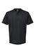 Adidas A584 Mens Sport Collar Short Sleeve Polo Shirt Black Flat Front