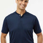 Adidas Mens Sport Collar Short Sleeve Polo Shirt - Collegiate Navy Blue - NEW