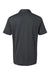 Adidas A585 Mens Camo Chest Print Short Sleeve Polo Shirt Dark Grey Flat Back