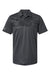 Adidas A585 Mens Camo Chest Print Short Sleeve Polo Shirt Dark Grey Flat Front