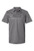 Adidas A585 Mens Camo Chest Print Short Sleeve Polo Shirt Light Grey Flat Front