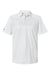 Adidas A585 Mens Camo Chest Print Short Sleeve Polo Shirt White Flat Front