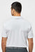 Adidas A585 Mens Camo Chest Print Short Sleeve Polo Shirt White Model Back
