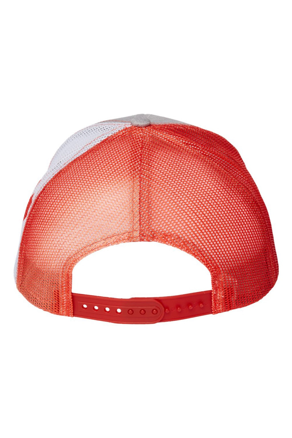 Kati Hats S700M Mens Printed Mesh Snapback Trucker Hat Heather Grey/Canada Flat Back