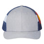 Kati Hats Mens Printed Mesh Snapback Trucker Hat - Heather Grey/Colorado