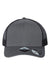 Atlantis Hats BRYCE Mens Sustainable Snapback Trucker Hat Dark Grey/Black Flat Front