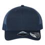 Atlantis Headwear Mens Sustainable Snapback Trucker Hat - Navy Blue/Navy Blue - NEW