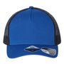 Atlantis Headwear Mens Sustainable Snapback Trucker Hat - Royal Blue/Black - NEW