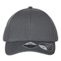 Atlantis Headwear Mens Sustainable Adjustable Hat - Dark Grey - NEW
