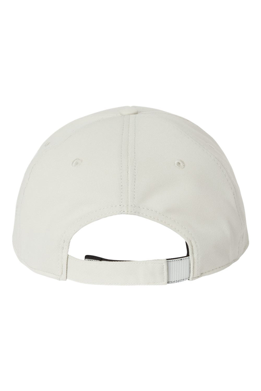 Atlantis Headwear SKYE Mens Sustainable Honeycomb Adjustable Hat Coconut Milk Flat Back