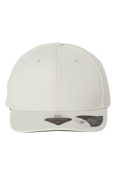 Atlantis Hats SKYE Mens Sustainable Honeycomb Adjustable Hat Coconut Milk Flat Front