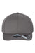 Atlantis Hats SKYE Mens Sustainable Honeycomb Adjustable Hat Dark Grey Flat Front