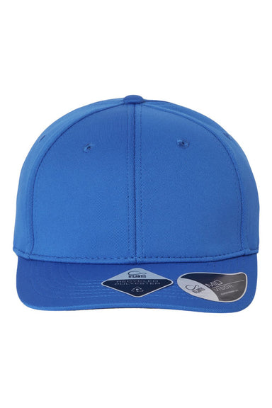 Atlantis Headwear SKYE Mens Sustainable Honeycomb Adjustable Hat Royal Blue Flat Front