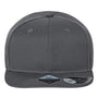 Atlantis Hats Mens Sustainable Flat Bill Snapback Hat - Dark Grey - Closeout