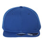 Atlantis Headwear Mens Sustainable Flat Bill Snapback Hat - Royal Blue - NEW