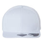 Atlantis Headwear Mens Sustainable Flat Bill Snapback Hat - White - NEW