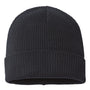 Atlantis Hats Unisex Sustainable Cuffed Beanie - Black