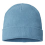 Atlantis Hats Unisex Sustainable Cuffed Beanie - Light Avio Blue