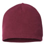 Atlantis Hats Unisex Sustainable Beanie - Burgundy - Closeout