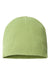 Atlantis Hats YALA Unisex Sustainable Beanie Leaf Green Flat Front