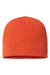 Atlantis Hats YALA Unisex Sustainable Beanie Orange Flat Front