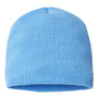 Cap America Hats Unisex USA Made Cuffed Knit Beanie - Carolina Blue