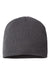Cap America Hats TKN28 Unisex USA Made Cuffed Knit Beanie Iron Grey Flat Front