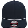 Imperial Mens The Wingman Moisture Wicking Snapback Hat - Navy Blue - NEW