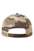 Richardson Hats 112PM Mens Printed Mesh Snapback Trucker Hat Brown/Desert Camo Flat Back