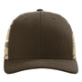 Richardson Hats Mens Printed Mesh Snapback Trucker Hat - Brown/Desert Camo