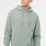 Independent Trading Company Mens Hooded Sweatshirt Hoodie w/ Pouch Pocket - Dusty Sage Green