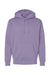 Independent Trading Company IND4000 Mens Hooded Sweatshirt Hoodie w/ Pouch Pocket Plum Purple Flat Front