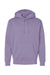 Independent Trading Co. IND4000 Mens Hooded Sweatshirt Hoodie Plum Purple Flat Front