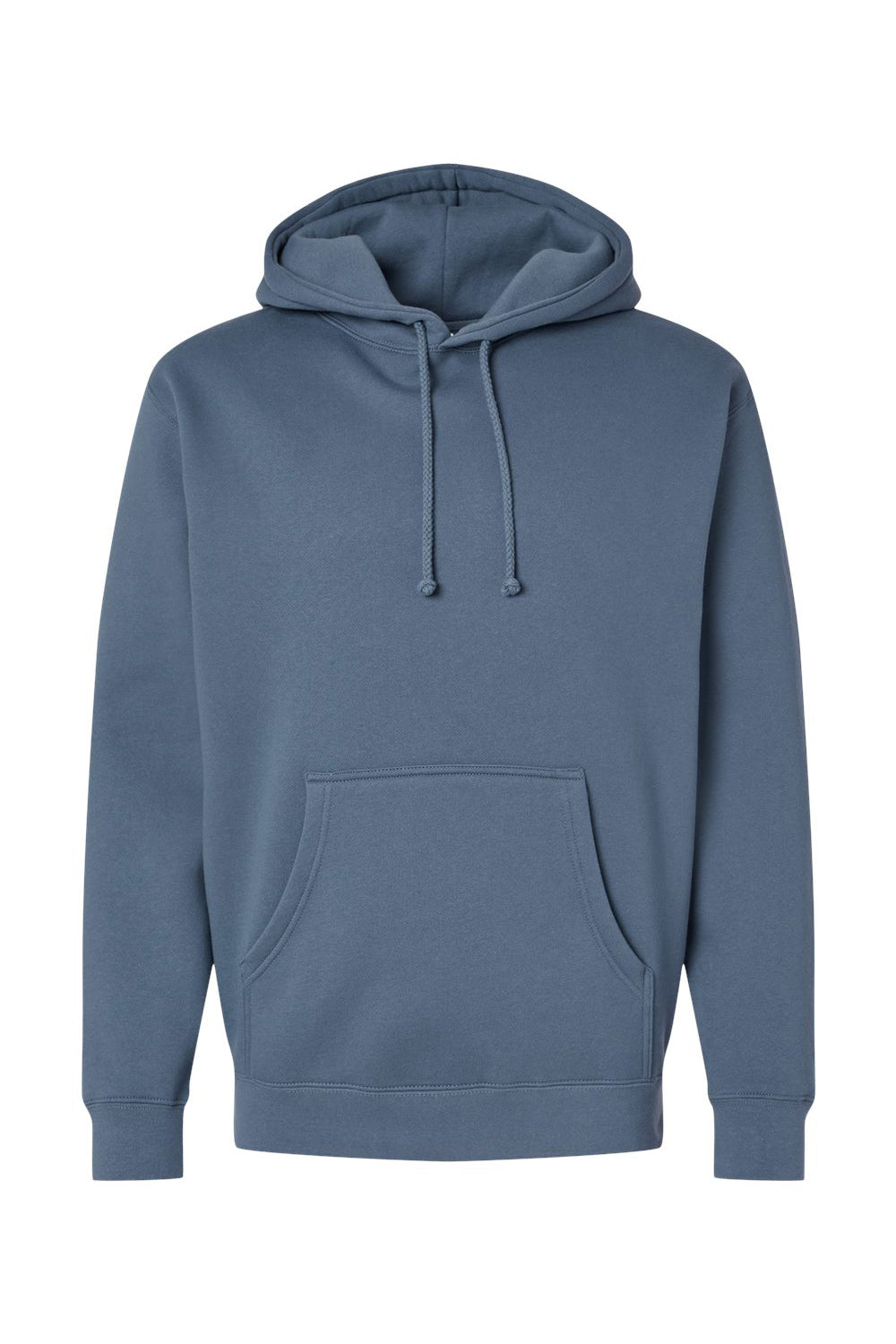 Independent Trading Co. IND4000 Mens Hooded Sweatshirt Hoodie Storm Blue Flat Front