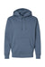 Independent Trading Co. IND4000 Mens Hooded Sweatshirt Hoodie Storm Blue Flat Front