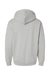 Independent Trading Co. IND4000 Mens Hooded Sweatshirt Hoodie Smoke Grey Flat Back