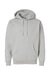 Independent Trading Co. IND4000 Mens Hooded Sweatshirt Hoodie Smoke Grey Flat Front