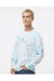 Colortone 2000 Mens Long Sleeve Crewneck T-Shirt Glacier Model Side