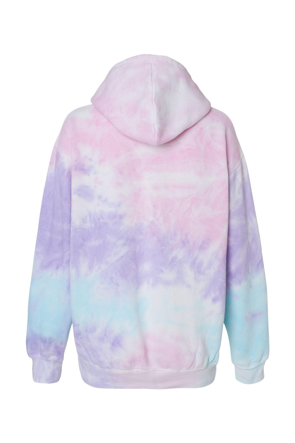 Colortone 8777 Mens Hooded Sweatshirt Hoodie w/ Pouch Pocket Cotton Candy Flat Back