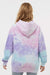 Colortone 8777 Mens Hooded Sweatshirt Hoodie w/ Pouch Pocket Cotton Candy Model Back