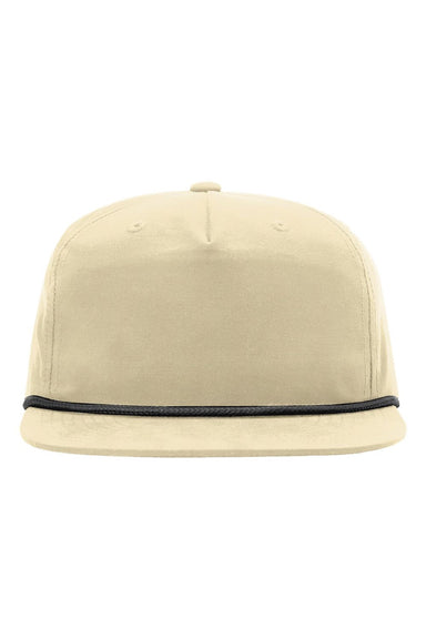 Richardson Hats 256 Mens Umpqua UPF 50+ Snapback Hat Birch/Black Flat Front