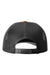 Richardson Hats 115 Mens Snapback Trucker Hat Carmel/Black Flat Back