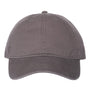 Cap America Mens Relaxed Adjustable Dad Hat - Charcoal Grey - NEW